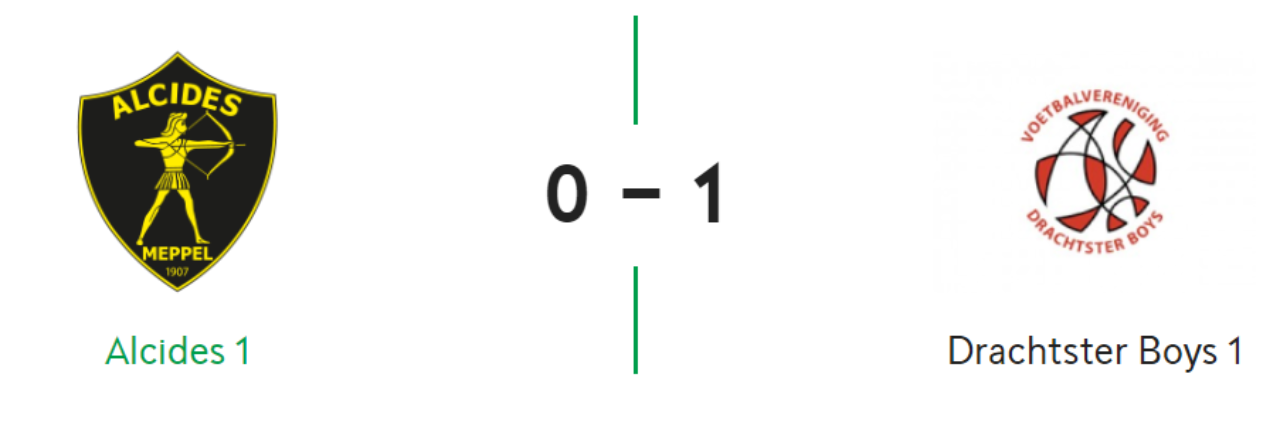 Uitslag Alcides DB