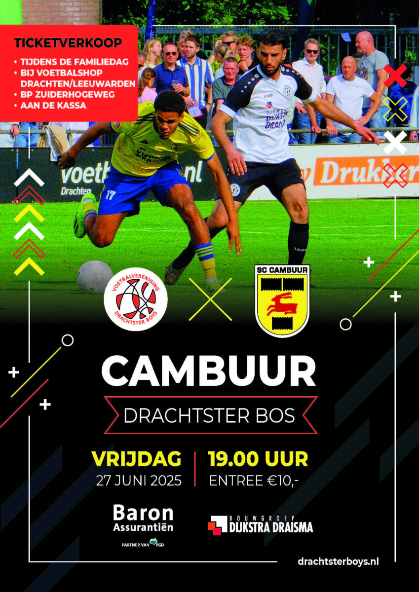 DB Poster Cambuur 2025 PREVIEW