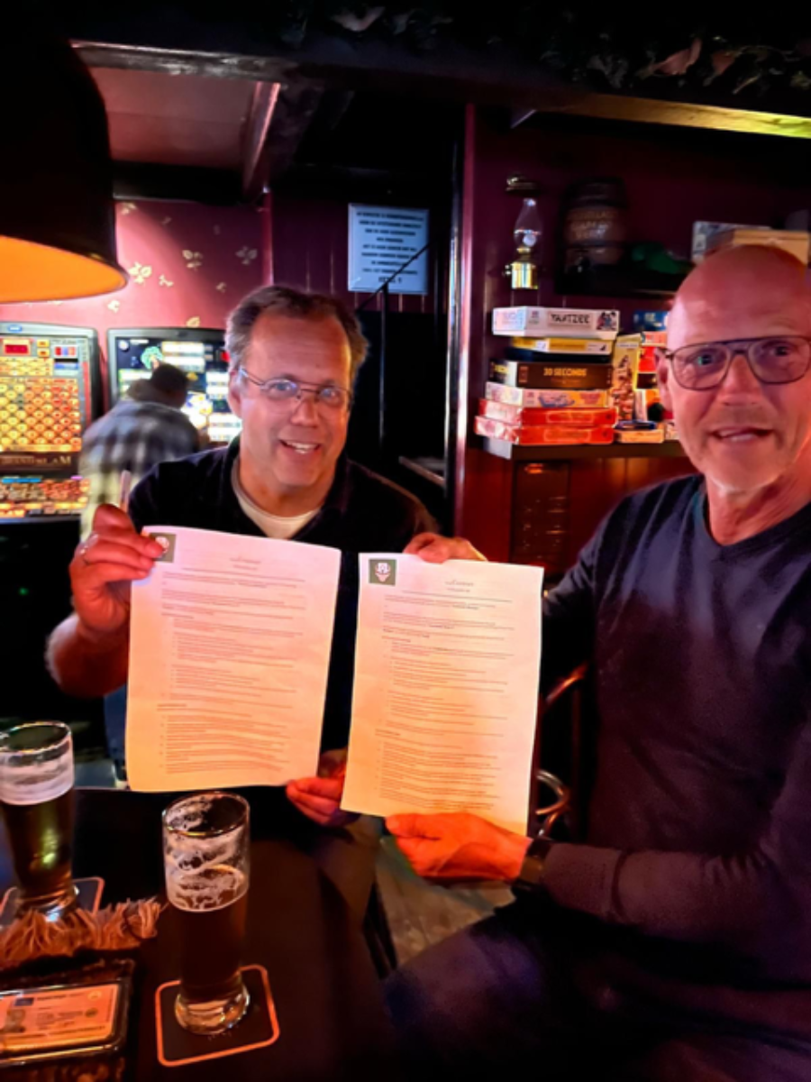 Contractondertekening 3e