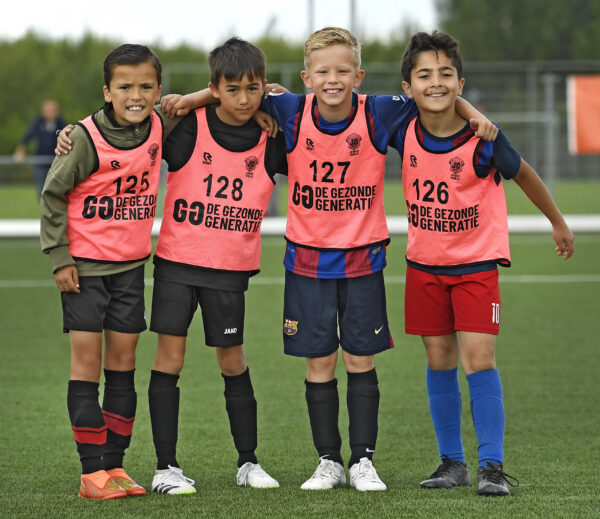 Teamfoto Jonger Oranje