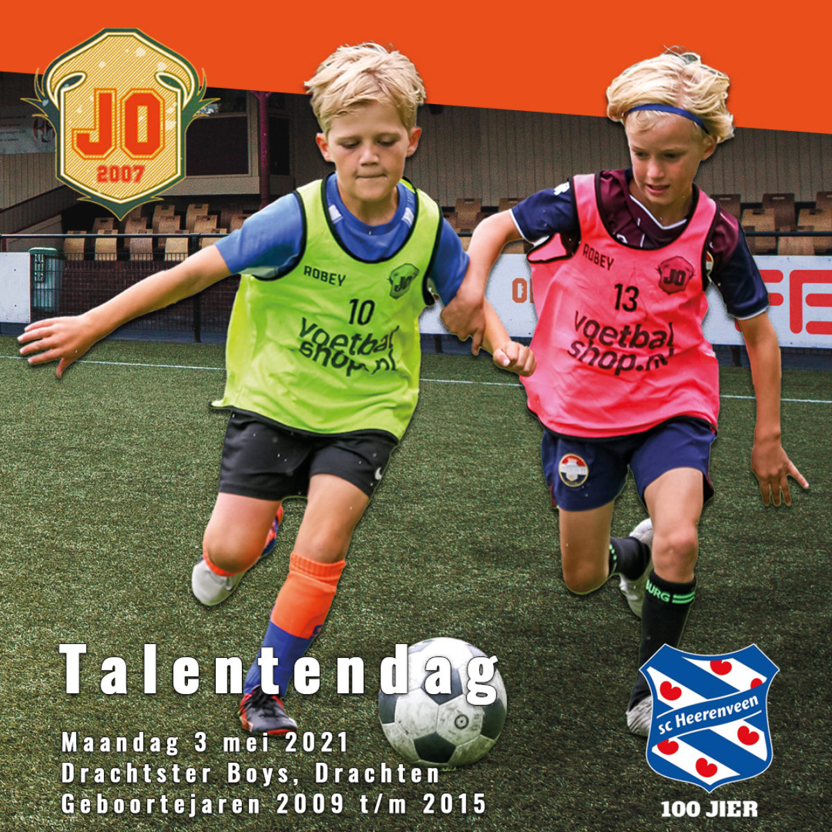 Jonger Oranje Drachtster Boys FB IG Tijdlijn