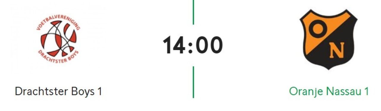 DB Oranje Nassau aankondiging