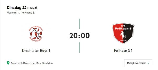 Drachtster Boys Pelikaan S