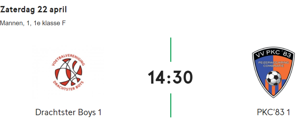 Voorbeschouwing DB PKC