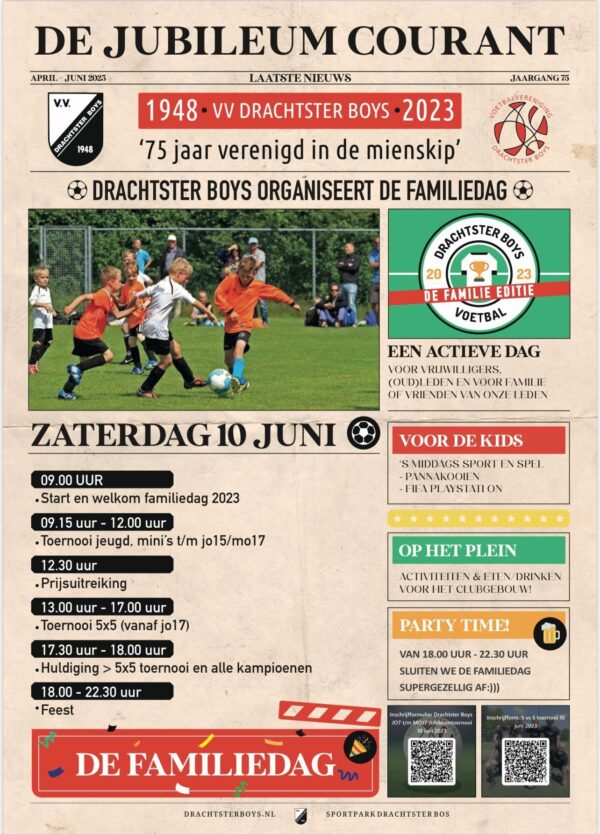 2023 aankondiging familiedag