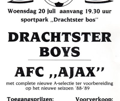 1988 Drachtster Boys Ajax